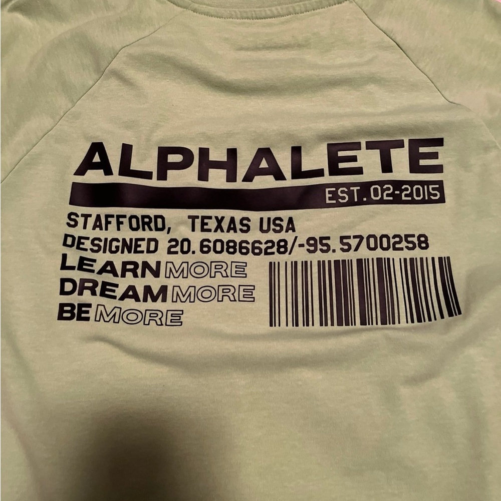 Alphalete Mint Graphic Tee